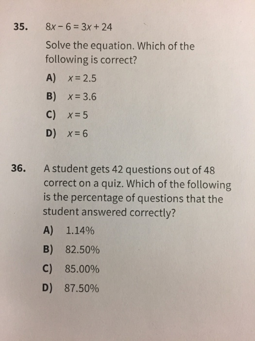 Solved Which of the following lists is in order from least | Chegg.com