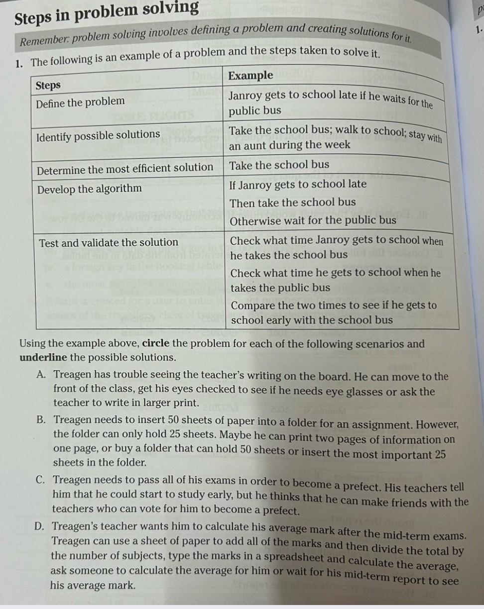 Solved Answer ALL questions. The following spreadsheet | Chegg.com