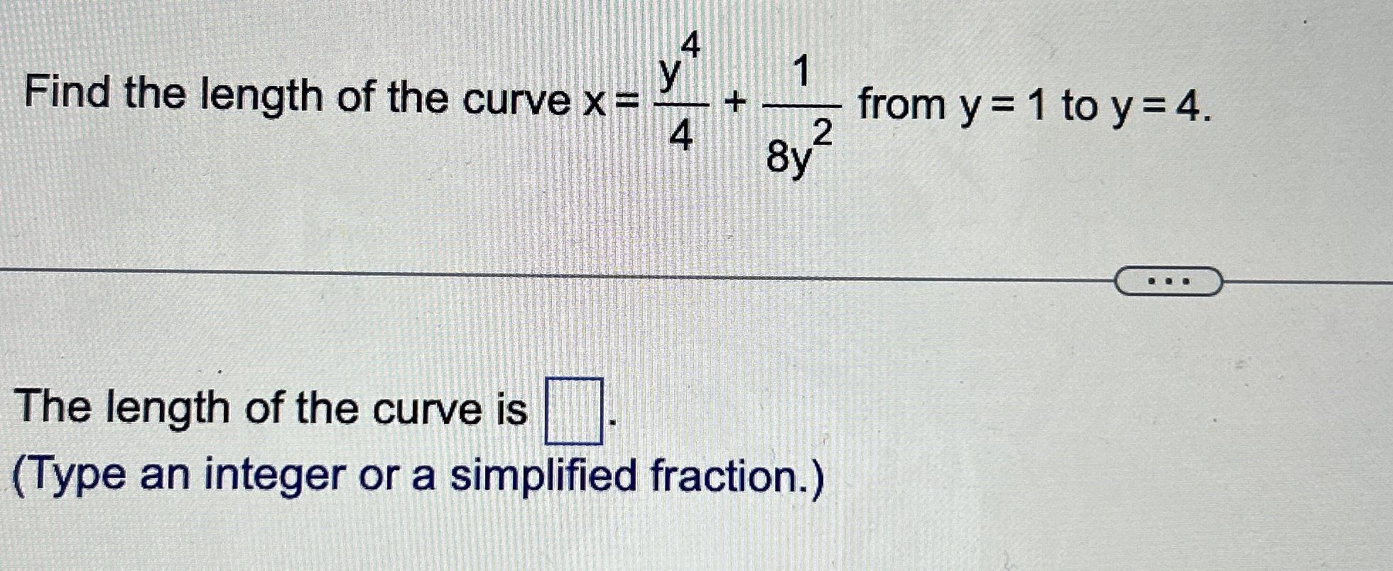 find the length of the curve y 2 4x