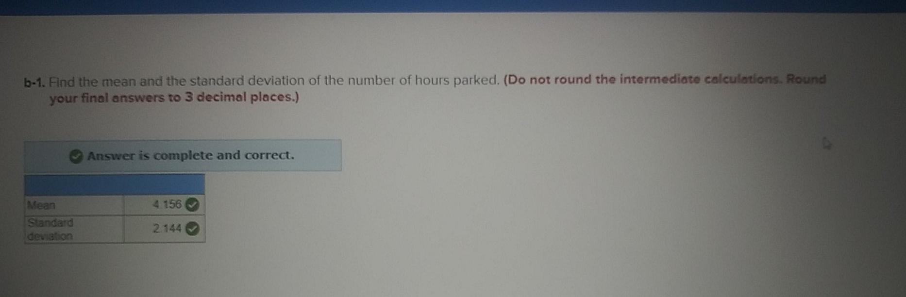 Solved c. Find the mean and the standard deviation of the | Chegg.com