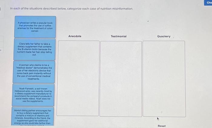 Taylor James Nutrition Misinformation Assignment.docx - Taylor