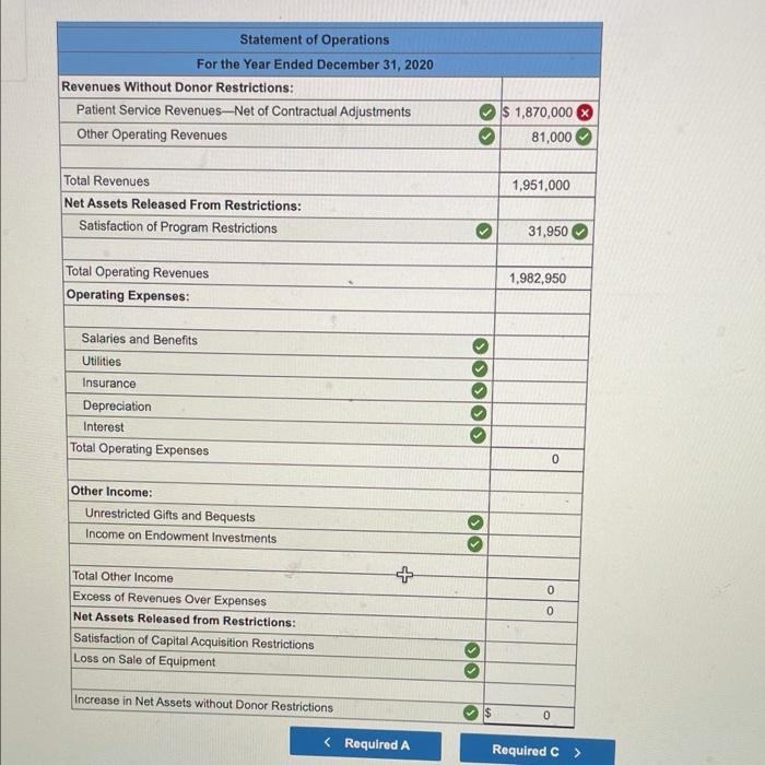 SOLVED DURING 2020 THE FOLLOWING TRANSACTIONS WERE RECORDED visual data 8
