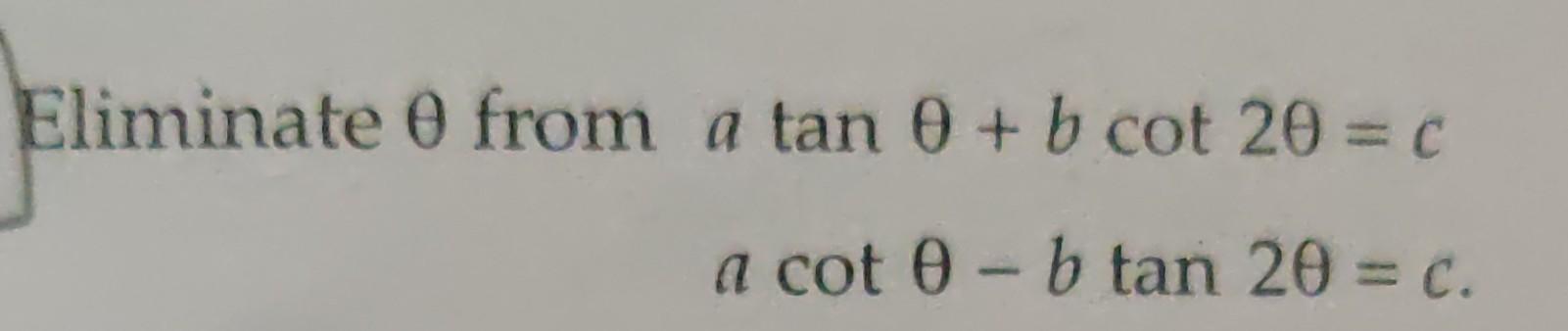 Solved Find Relation Between A, B & C The Answer To This | Chegg.com