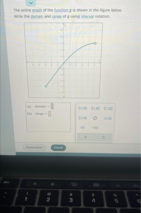 Solved The entire graph of the function g is shown in the | Chegg.com