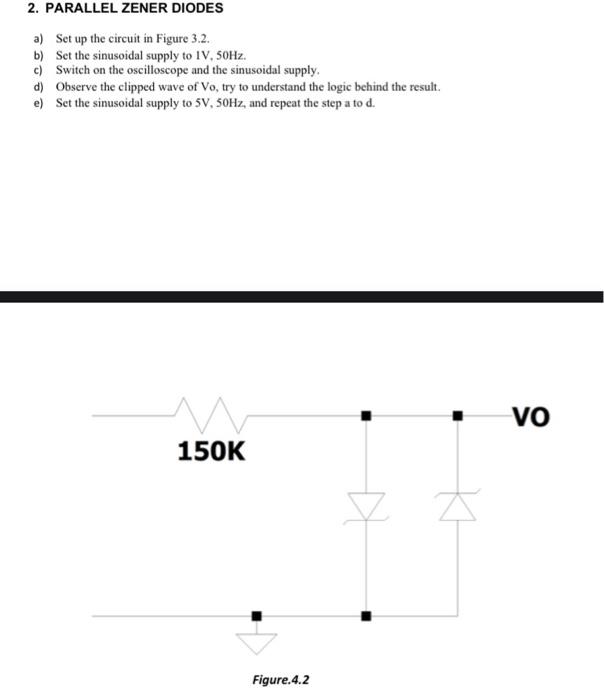 Solved 1. ZENER DIODE CHARACTERISTICS a) Record the measured