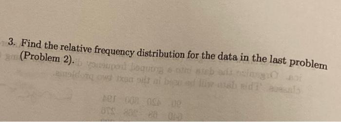 Solved 4. (a) Construct a histogram for the data in | Chegg.com