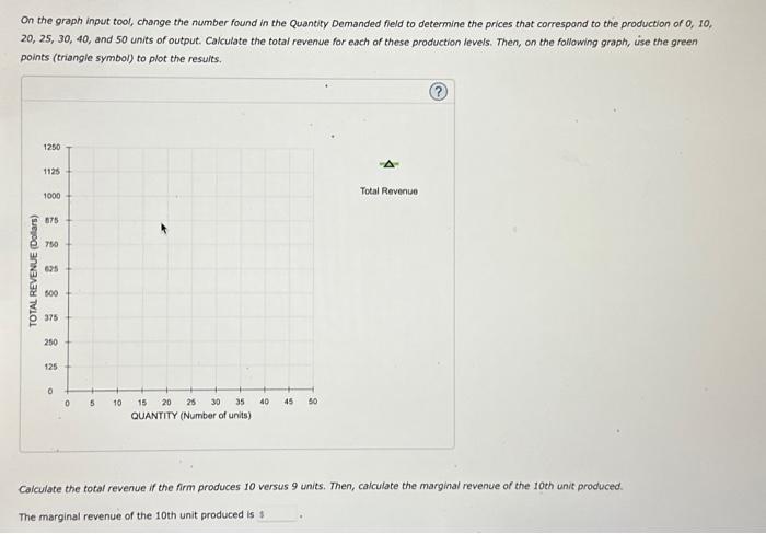 On the graph input tool, change the number found in | Chegg.com