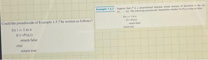 Solved Example 1.5.7 Suppose that \\( P \\) is a | Chegg.com
