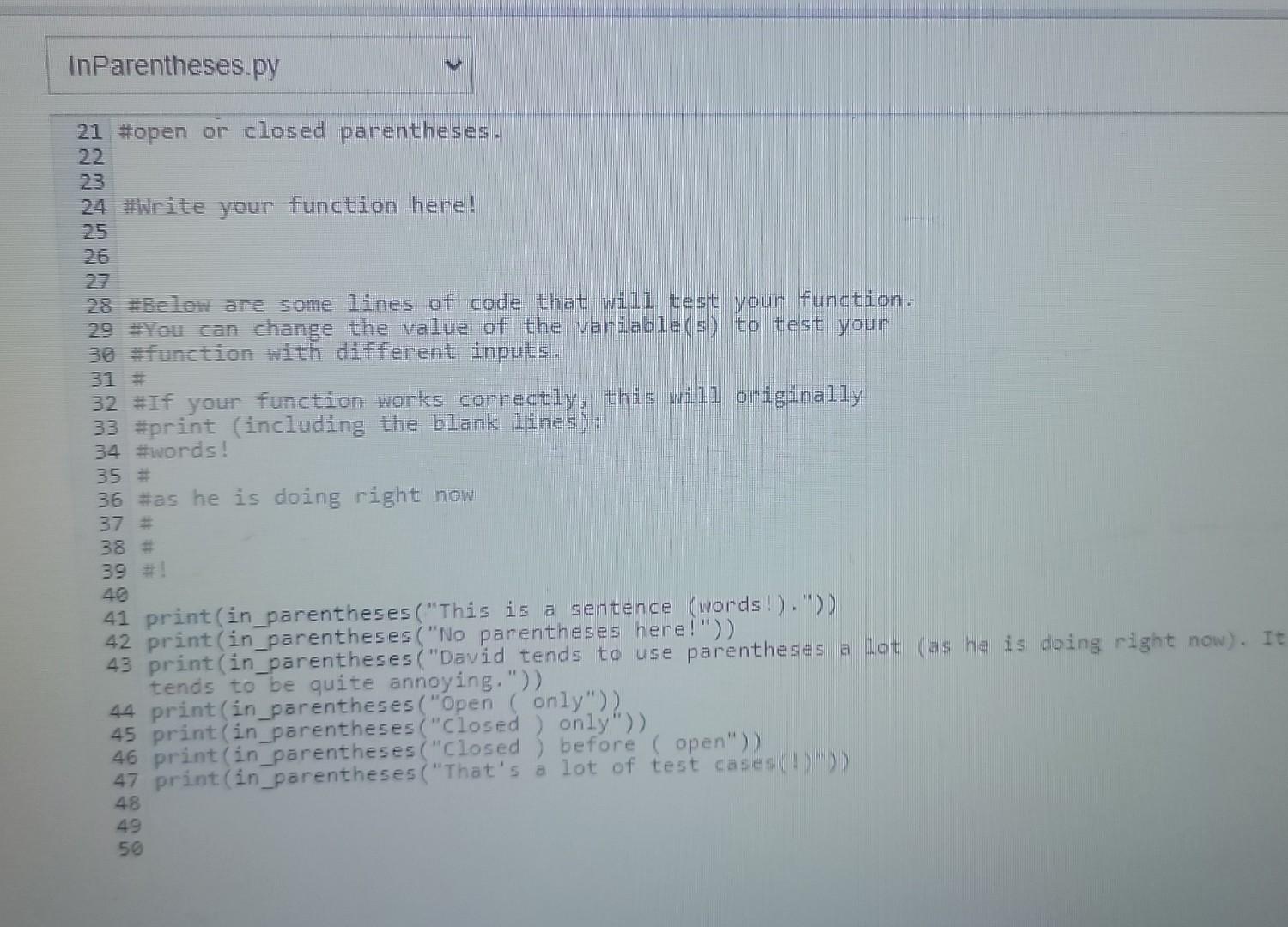 Solved 1 #Write a function called