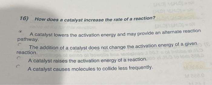 Solved 5) For The Reaction A+B→ Products, The Following Data | Chegg.com