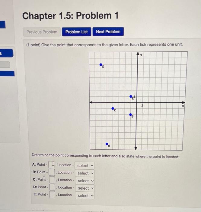 Solved Chapter 1.5: Problem 1 Previous Problem Problem List | Chegg.com
