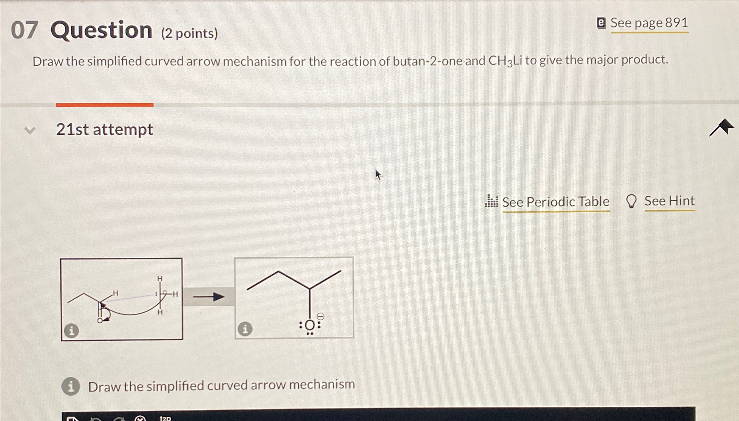 Solved 07 ﻿Question (2 ﻿points)E See page 891Draw the | Chegg.com