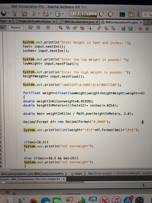 Solved Can you help me check what I did wrong on the coding | Chegg.com