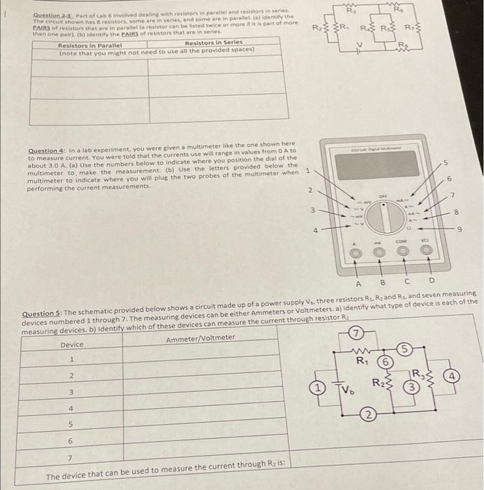 Solved 6 Question In A Lab Experiment, Voltage Vs Current | Chegg.com