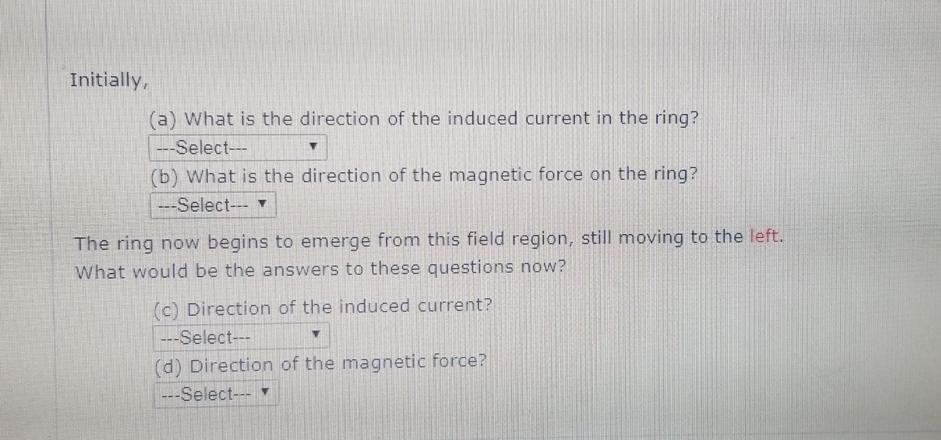 A square region of space has a uniform magnetic field | Chegg.com