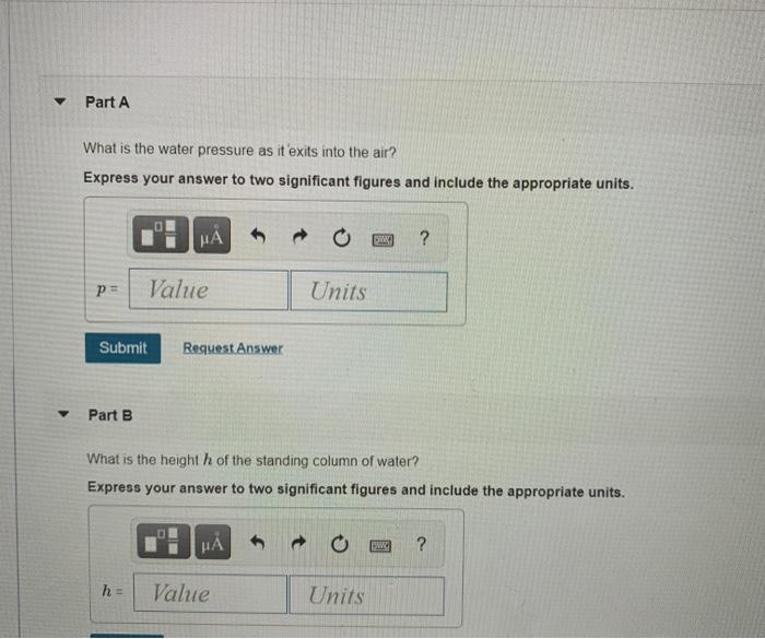 Solved Problem 14.60 Water flows from the pipe shown in the | Chegg.com