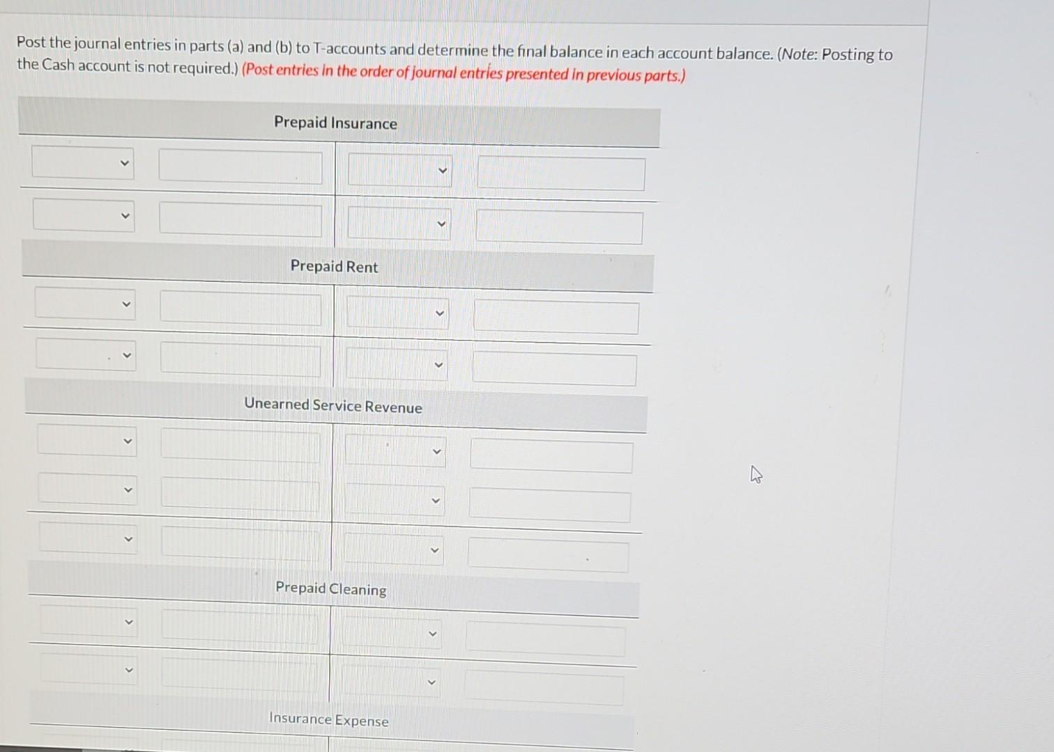 Insurance Expense Rent Expense Maintenance and | Chegg.com
