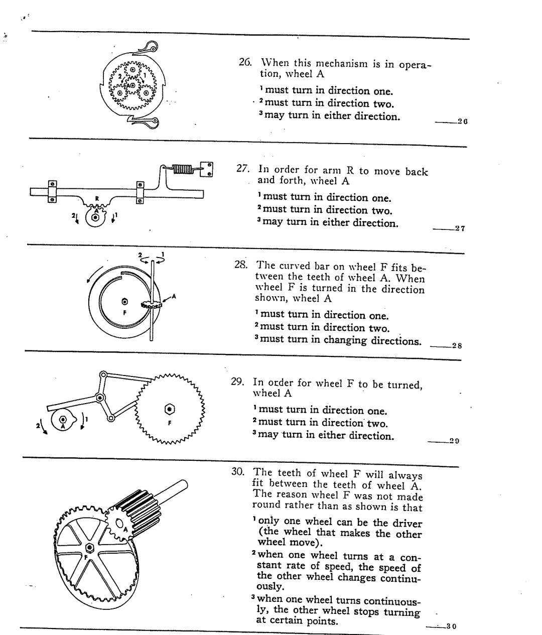 Solved When this mechanism is in operation, wheel Ai must