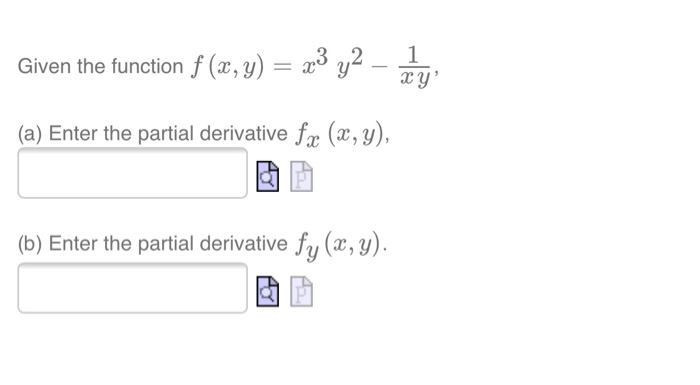 Solved Given The Function F X Y E2y2 Ae A Enter T Chegg Com