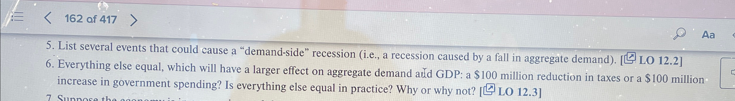 Solved ]6. ﻿Everything else equal, which will have a larger | Chegg.com