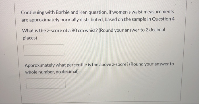 ken doll measurements