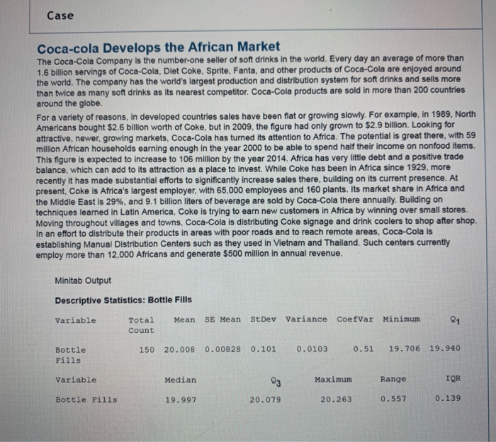 coca cola develops the african market case study