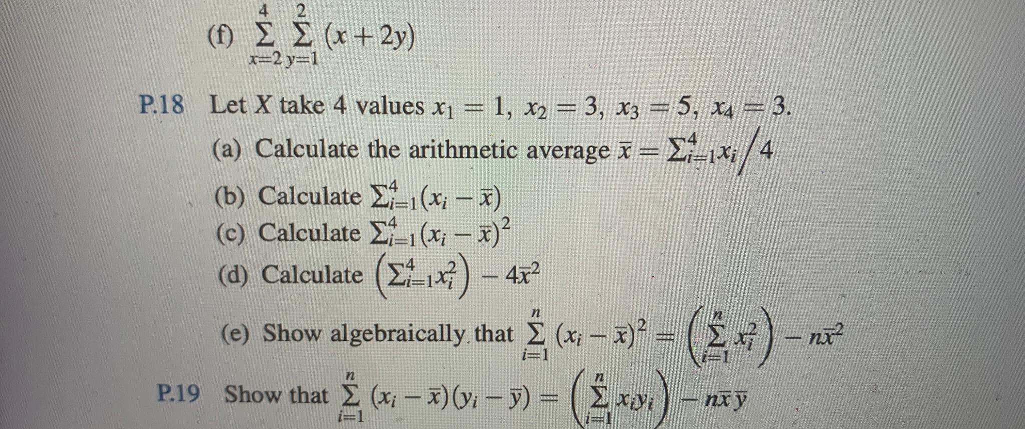 2x 2 11 )( x 2 4 as a sum