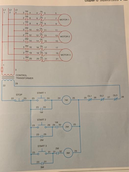 Solved 3. Assume that all three motors shown in Figure 12-14 | Chegg.com