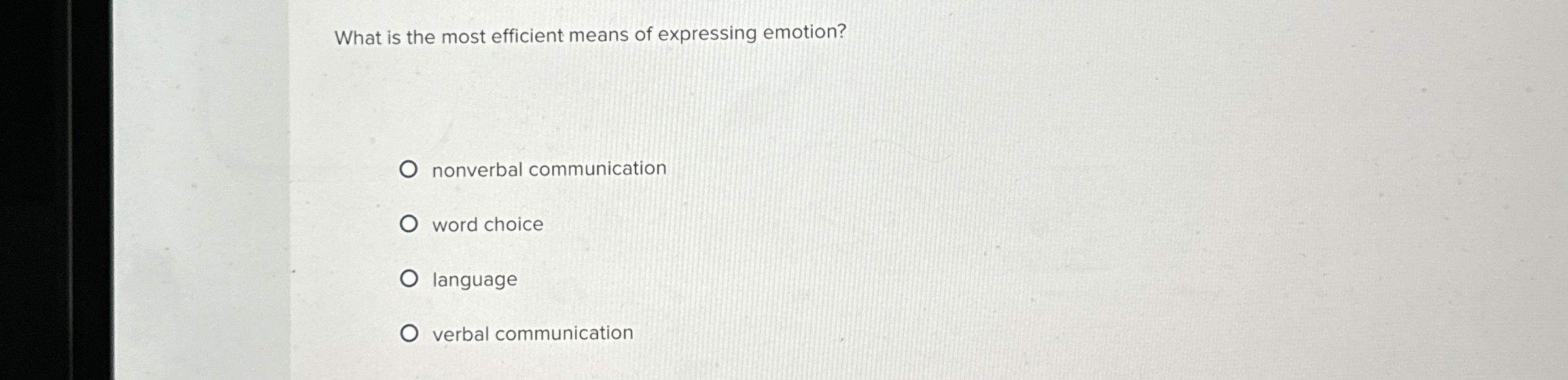 Solved What is the most efficient means of expressing