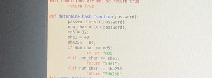 def crack password with stretching(hashed string, | Chegg.com