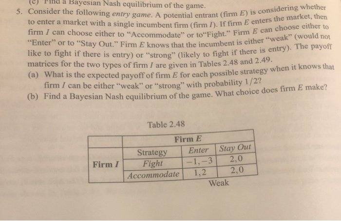 solved-c-find-a-bayesian-nash-equilibrium-of-the-game-5-chegg