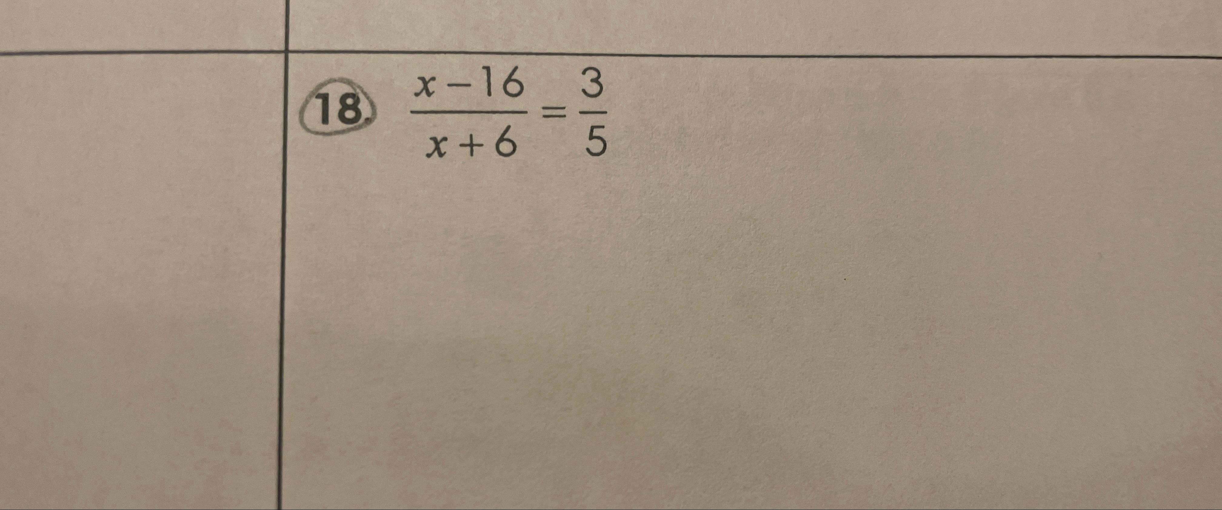 Solved x-16x+6=35 | Chegg.com