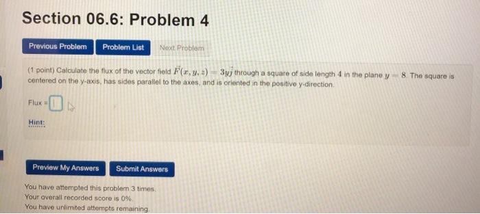 Solved Section 06.6: Problem 4 Previous Problem Problem List | Chegg.com
