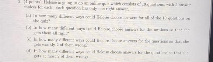 Why did one of my student got 5 in my online quiz? It was supposed