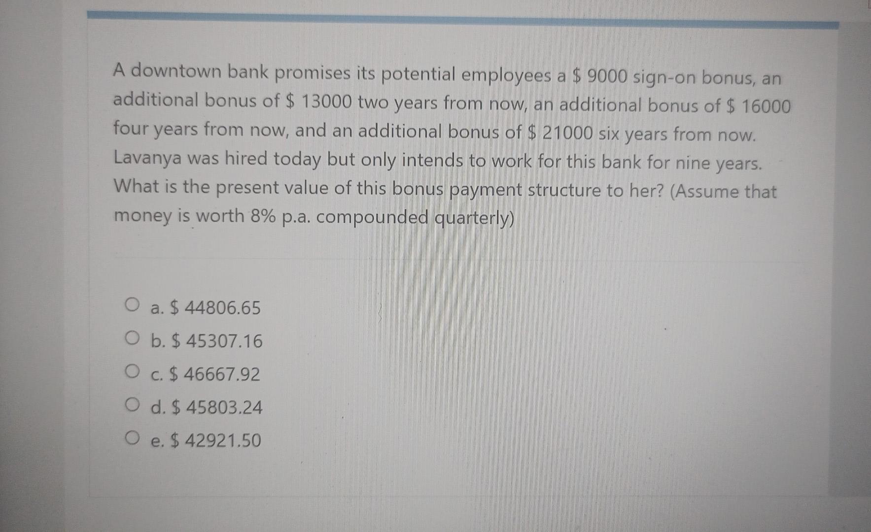 solved-a-downtown-bank-promises-its-potential-employees-a-chegg