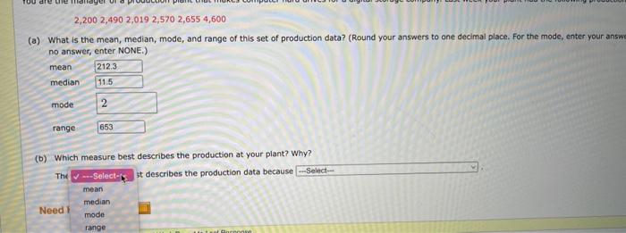 Solved ou are the manager of a production plant that makes | Chegg.com