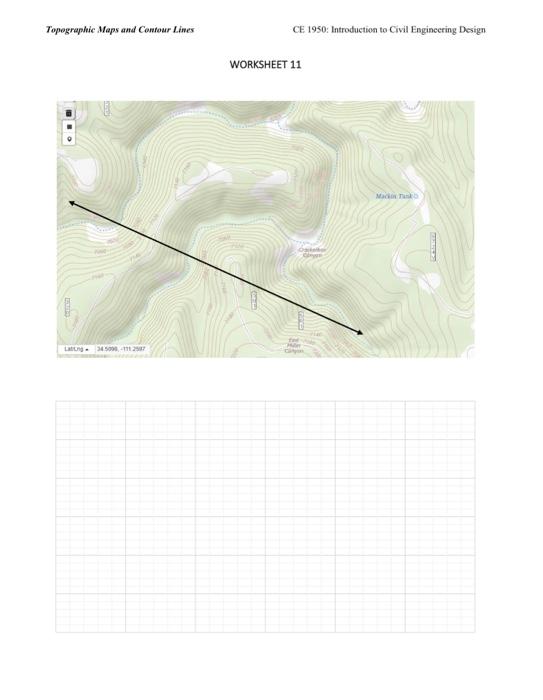 Draw the profiles along the lines shown on the first | Chegg.com