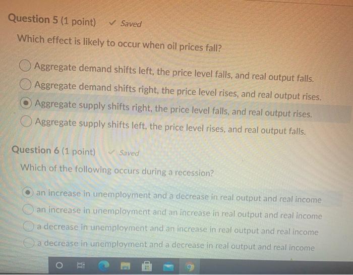 Solved What is a likely reason for the decrease in real GDP | Chegg.com
