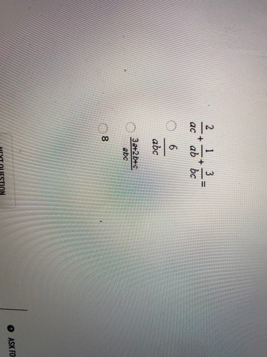 Solved abc 3a+2b+c abc ASK FO MEYT QUESTION | Chegg.com