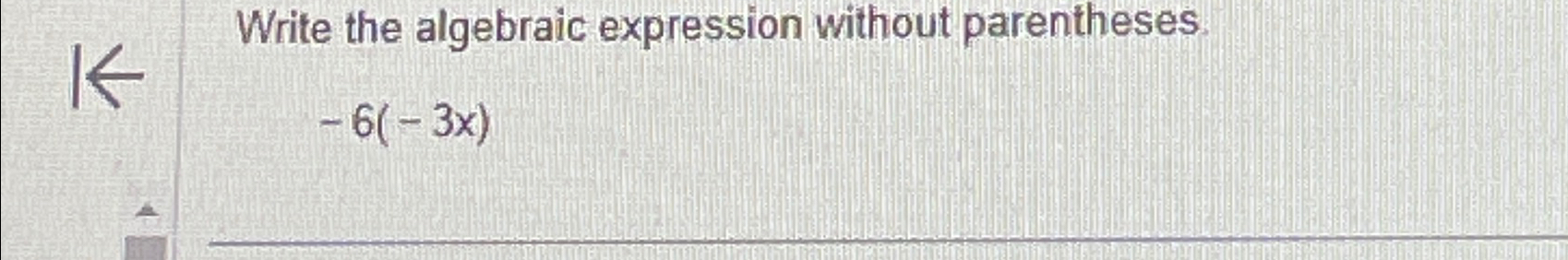 Solved Write the algebraic expression without | Chegg.com