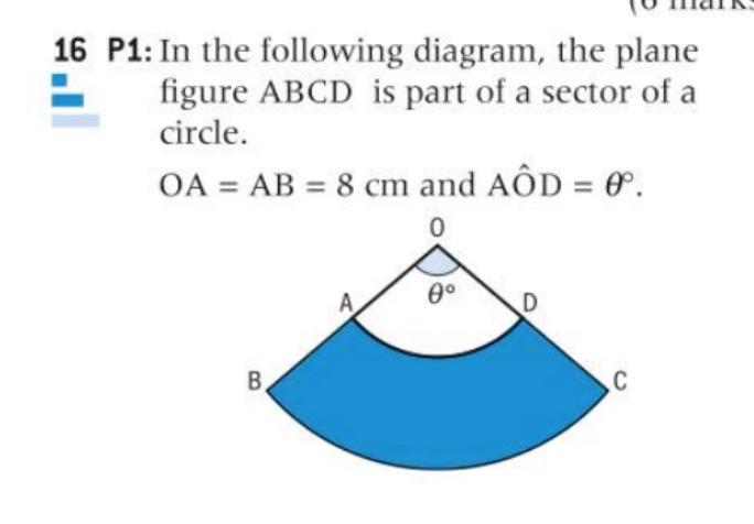 Solved 16 P1: In the following diagram, the plane figure | Chegg.com