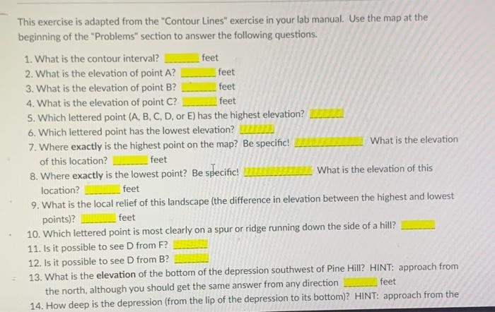 Solved Name EXERCISE 28 PROBLEMS . The questions in this | Chegg.com
