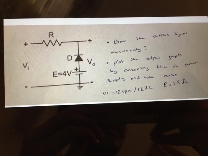 Pornsupply - Solved R +W DT vo . Drow the atput sirol minneth colly ? | Chegg.com