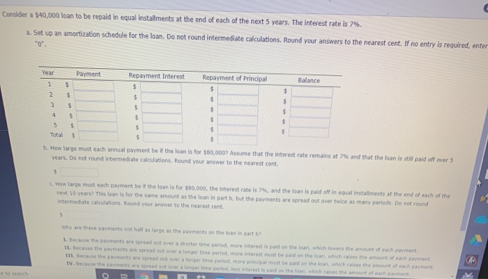 solved-consider-a-40-000-loan-to-be-repaid-in-equal-chegg