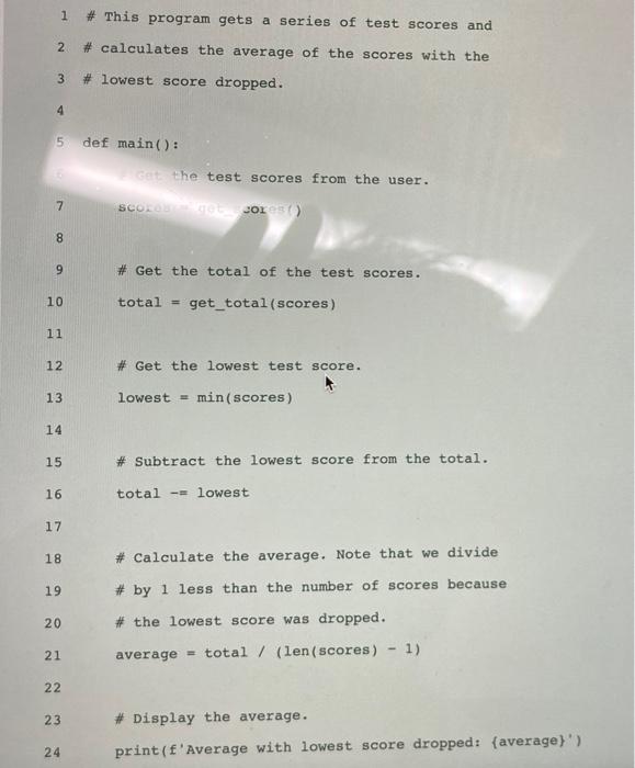 Solved Class Example: Students Grades Program 7-12 Total | Chegg.com
