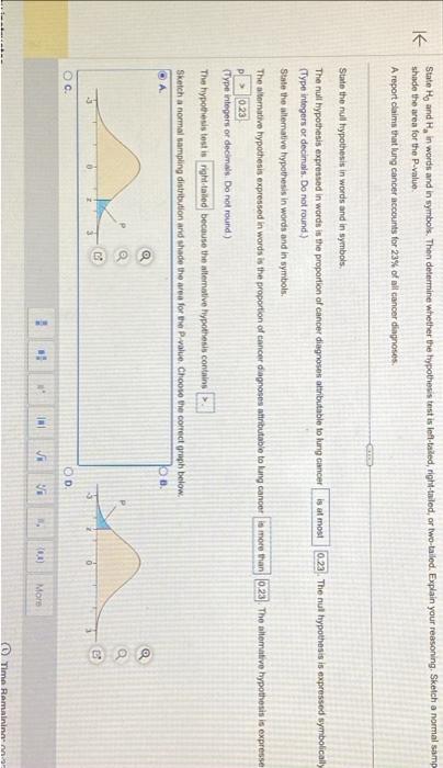 Solved State H0 and Ha in words and in symbols. Then | Chegg.com