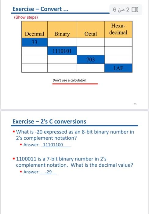 Solved - What Is -20 Expressed As An 8-bit Binary Number In | Chegg.com