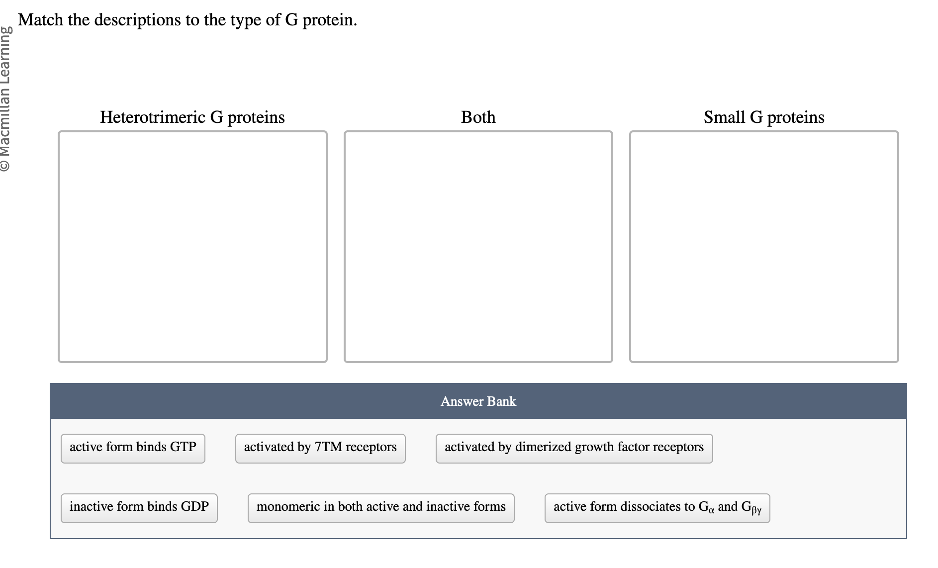 Solved Match the descriptions to ﻿the type of G | Chegg.com