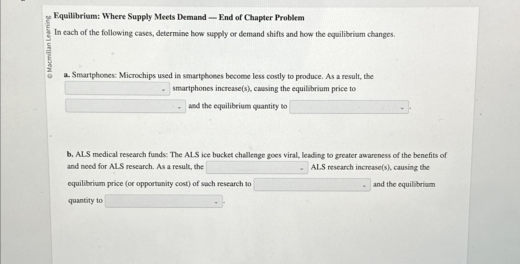 Solved as Equilibrium Where Supply Meets Demand ﻿End of