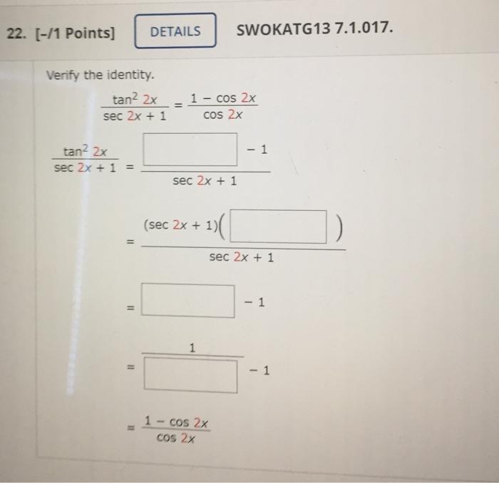 22 1 Points Details Swokatg13 7 1 017 Verify Chegg Com